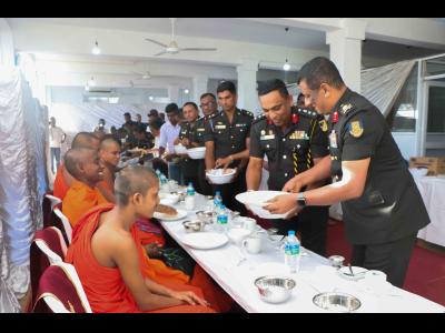 National Cadet Corps (NCC) Sri Lanka - 𝗔𝗡 𝗔𝗟𝗠𝗦𝗚𝗜𝗩𝗜𝗡𝗚 𝗖𝗘𝗥𝗘𝗠𝗢𝗡𝗬 𝗔𝗧 𝗛𝗤 𝗡𝗖𝗖
